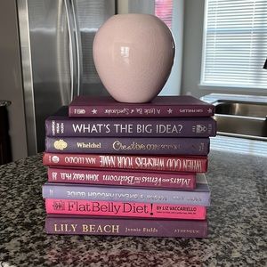Set of 7 Decorative Book Set (Books only)